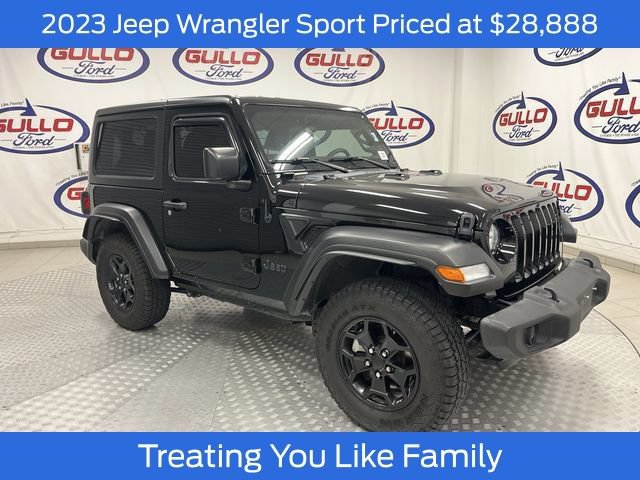 Used 2023 Jeep Wrangler Sport AWD/4WD image 1