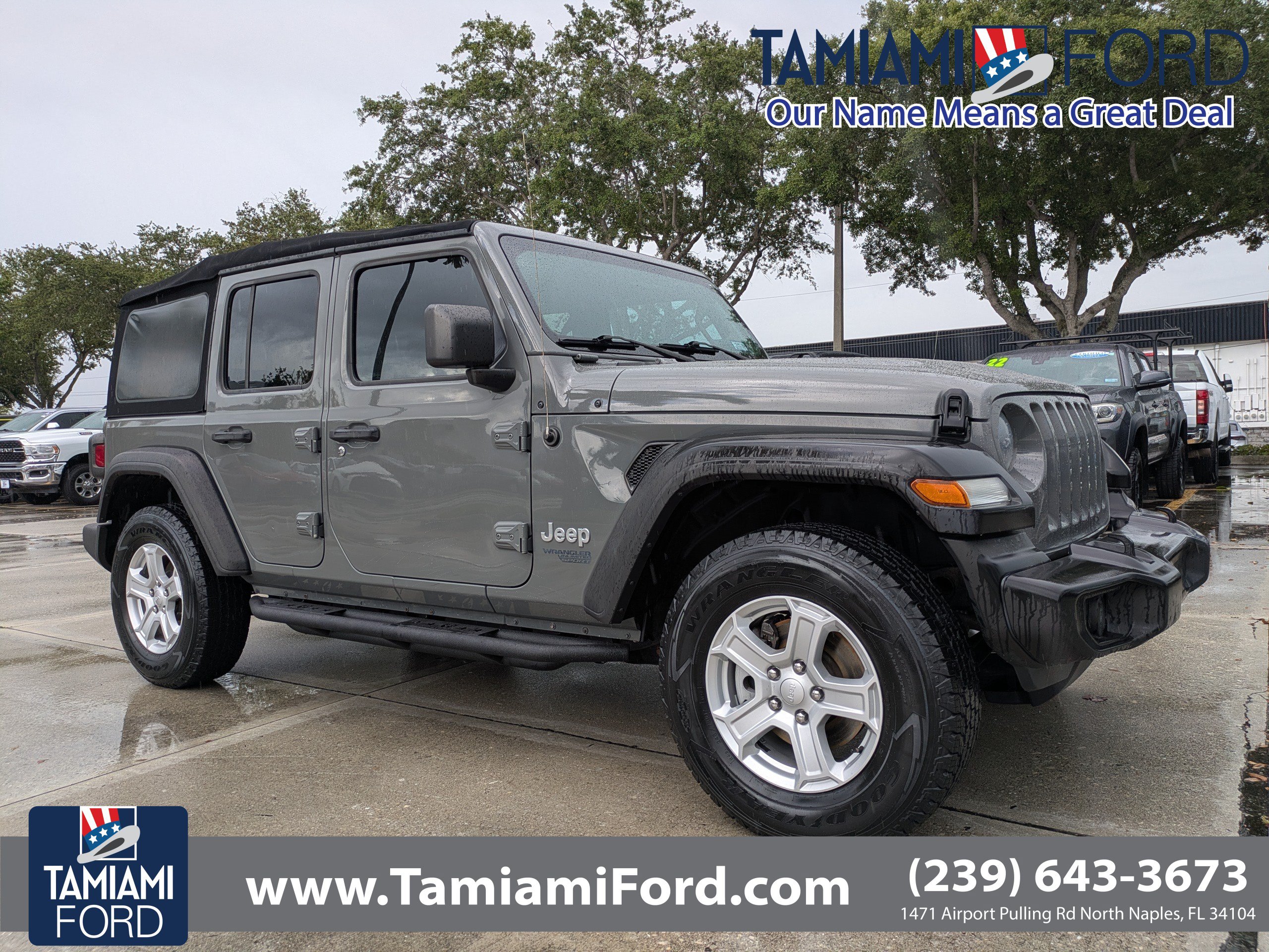 Used 2019 Jeep Wrangler Unlimited Sport S