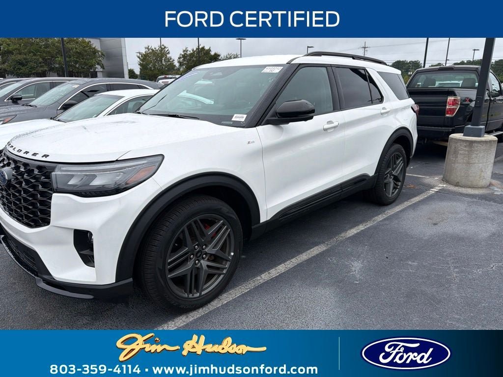 Certified 2025 Ford Explorer ST-Line w/ ST-Line Street Pack