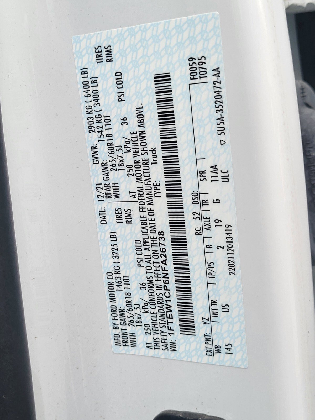 Certified 2022 Ford F150 XLT w/ Equipment Group 302A High image 33