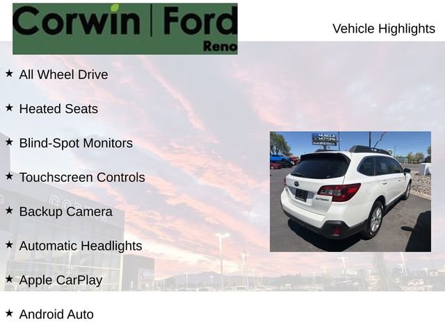 Used 2019 Subaru Outback 2.5i AWD/4WD image 10