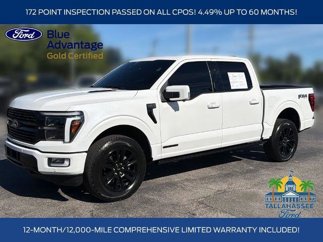 Certified 2024 Ford F150 Platinum w/ Equipment Group 702A High