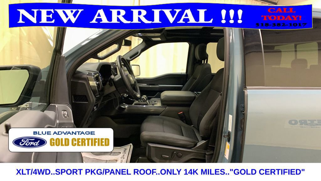 Certified 2023 Ford F150 XLT w/ Equipment Group 302A High image 33