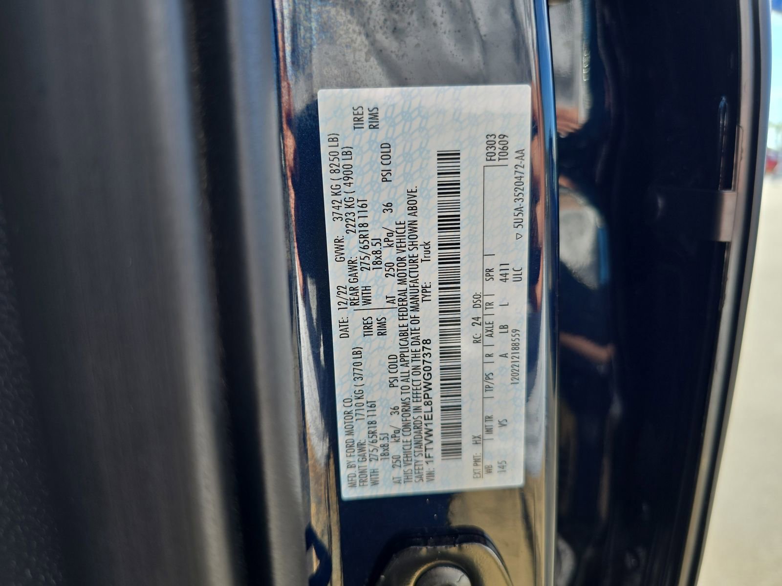 Certified 2023 Ford F150 Lightning Pro image 29