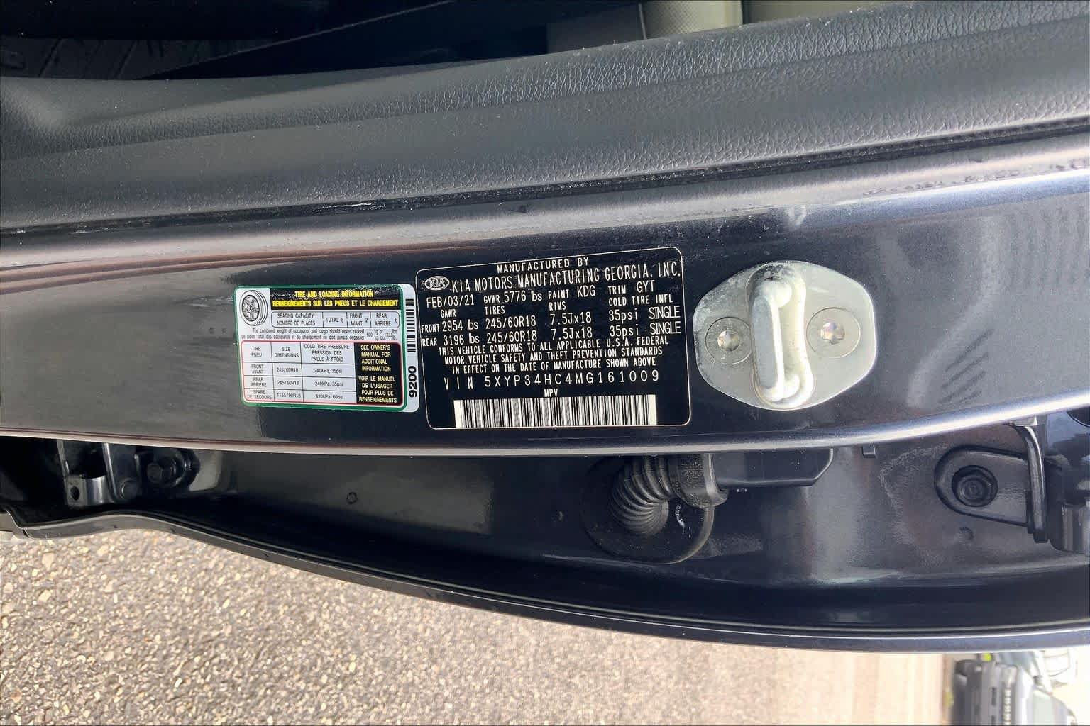 Used 2021 Kia Telluride EX FWD image 32