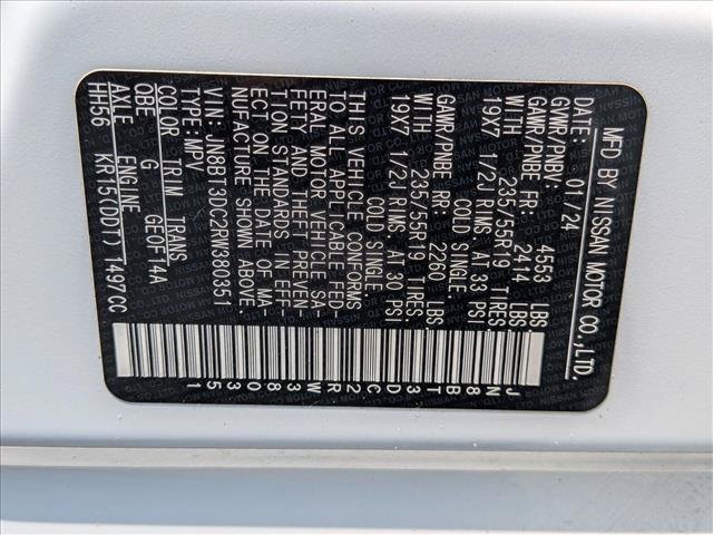 Used 2024 Nissan Rogue Platinum w/ Platinum Premium Package FWD image 23