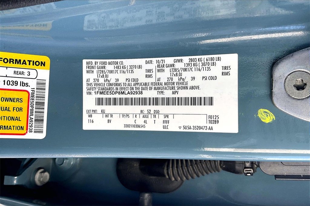 Certified 2021 Ford Bronco Badlands image 31