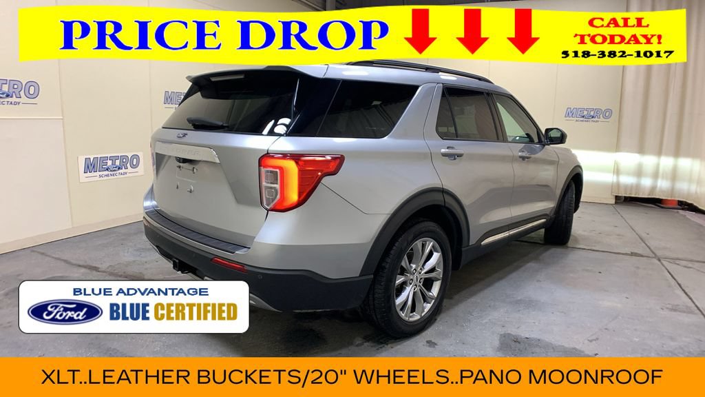 Certified 2022 Ford Explorer XLT w/ Equipment Group 202A AWD/4WD image 3