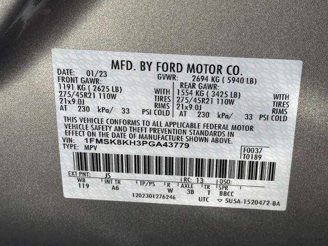 Certified 2023 Ford Explorer ST-Line AWD/4WD image 30