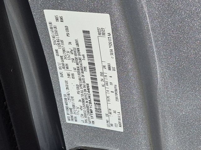 Certified 2018 Ford F150 XL w/ Equipment Group 101A Mid RWD image 34