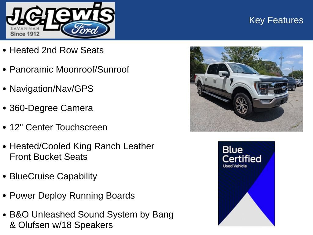 Certified 2023 Ford F150 King Ranch w/ Equipment Group 601A High AWD/4WD image 38