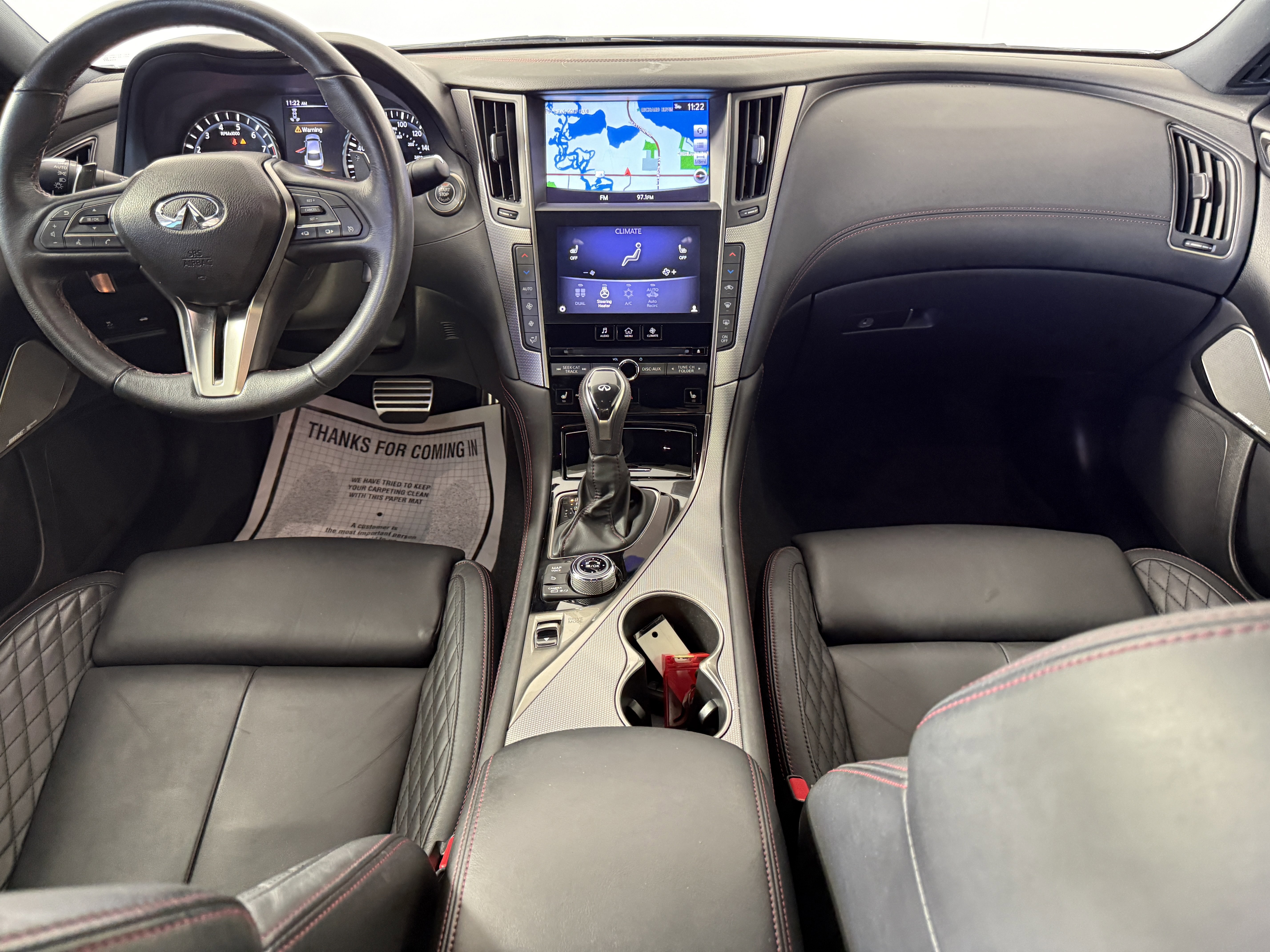 Used 2019 INFINITI Q50 Red Sport 400 w/ Sensory Package image 11