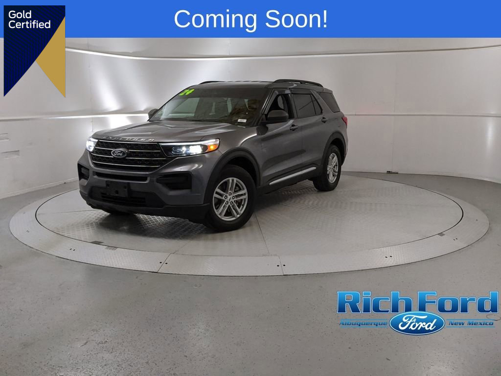 Certified 2024 Ford Explorer XLT w/ Class IV Trailer Tow Package