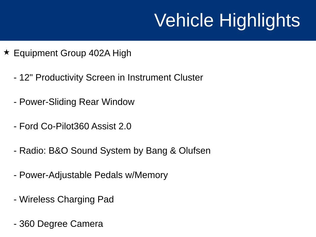 Certified 2023 Ford F150 Tremor w/ Equipment Group 402A High AWD/4WD image 24