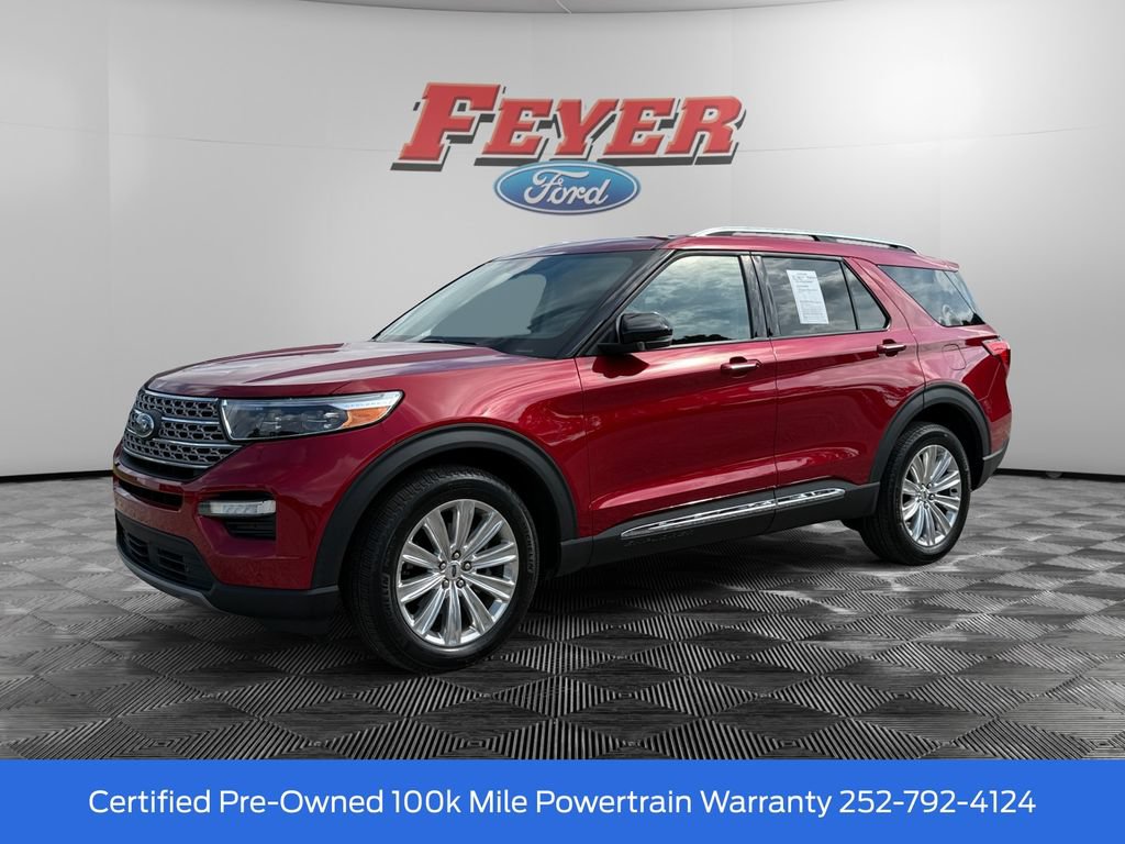 Certified 2023 Ford Explorer Limited w/ Limited Technology Package AWD/4WD video 1