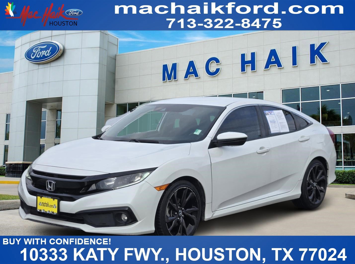 Used 2020 Honda Civic Sport image 1