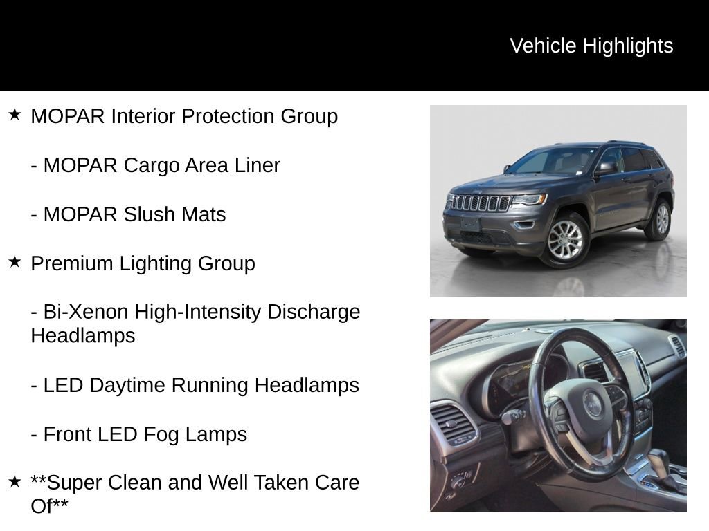 Used 2021 Jeep Grand Cherokee Laredo X AWD/4WD image 6