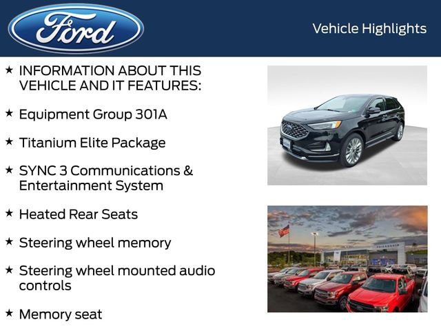 Certified 2020 Ford Edge Titanium w/ Equipment Group 301A AWD/4WD image 5