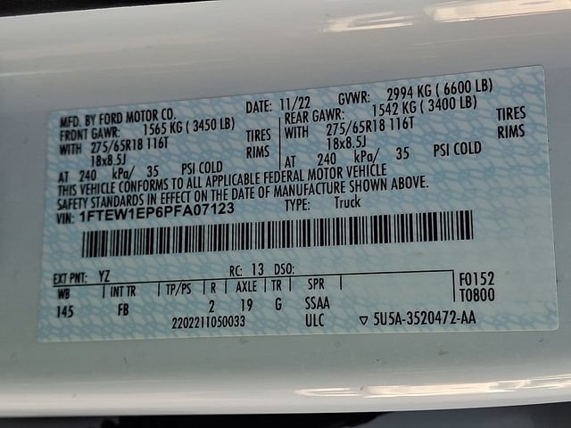 Certified 2023 Ford F150 XLT w/ Equipment Group 302A High AWD/4WD image 29