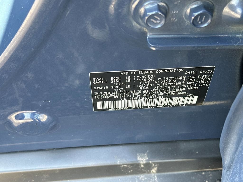 Used 2024 Subaru Outback Onyx Edition XT AWD/4WD image 27