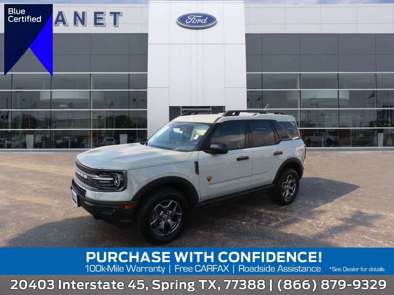 Certified 2023 Ford Bronco Sport Badlands image 1