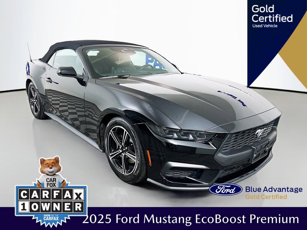 Certified 2025 Ford Mustang Premium RWD image 1