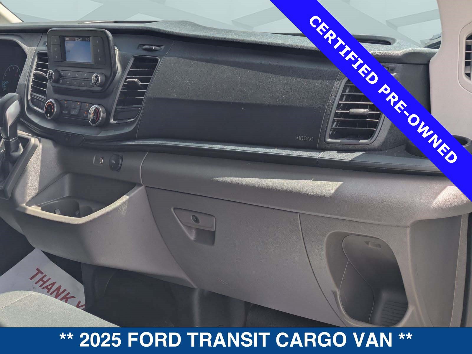 Certified 2025 Ford Transit 250 Low Roof w/ Exterior Upgrade Package RWD image 18
