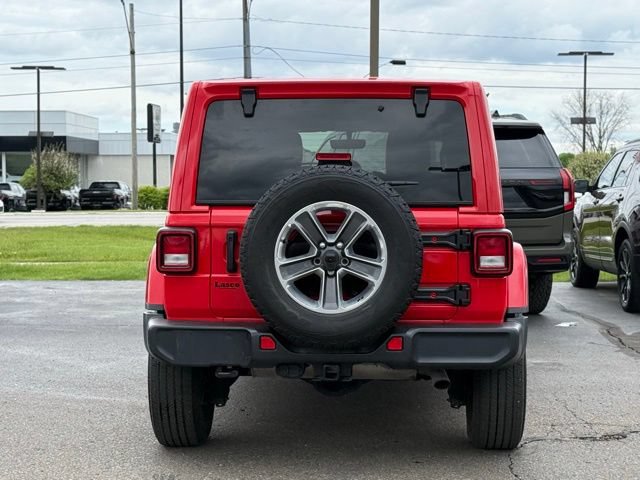 Used 2021 Jeep Wrangler Unlimited Sahara w/ Uconnect 4C Nav & Sound Group AWD/4WD image 44