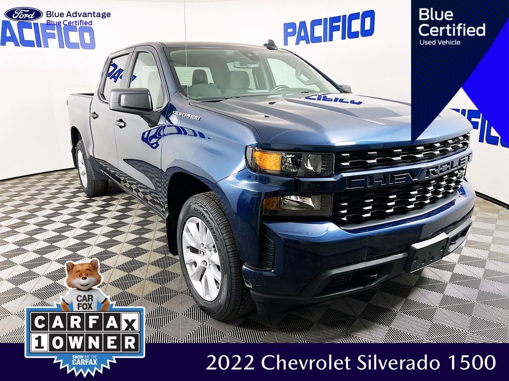 Used 2022 Chevrolet Silverado 1500 Custom w/ Safety Confidence Package image 1