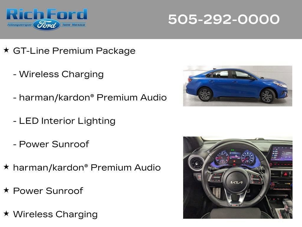Used 2024 Kia Forte GT-Line w/ GT-Line Premium Package FWD image 16