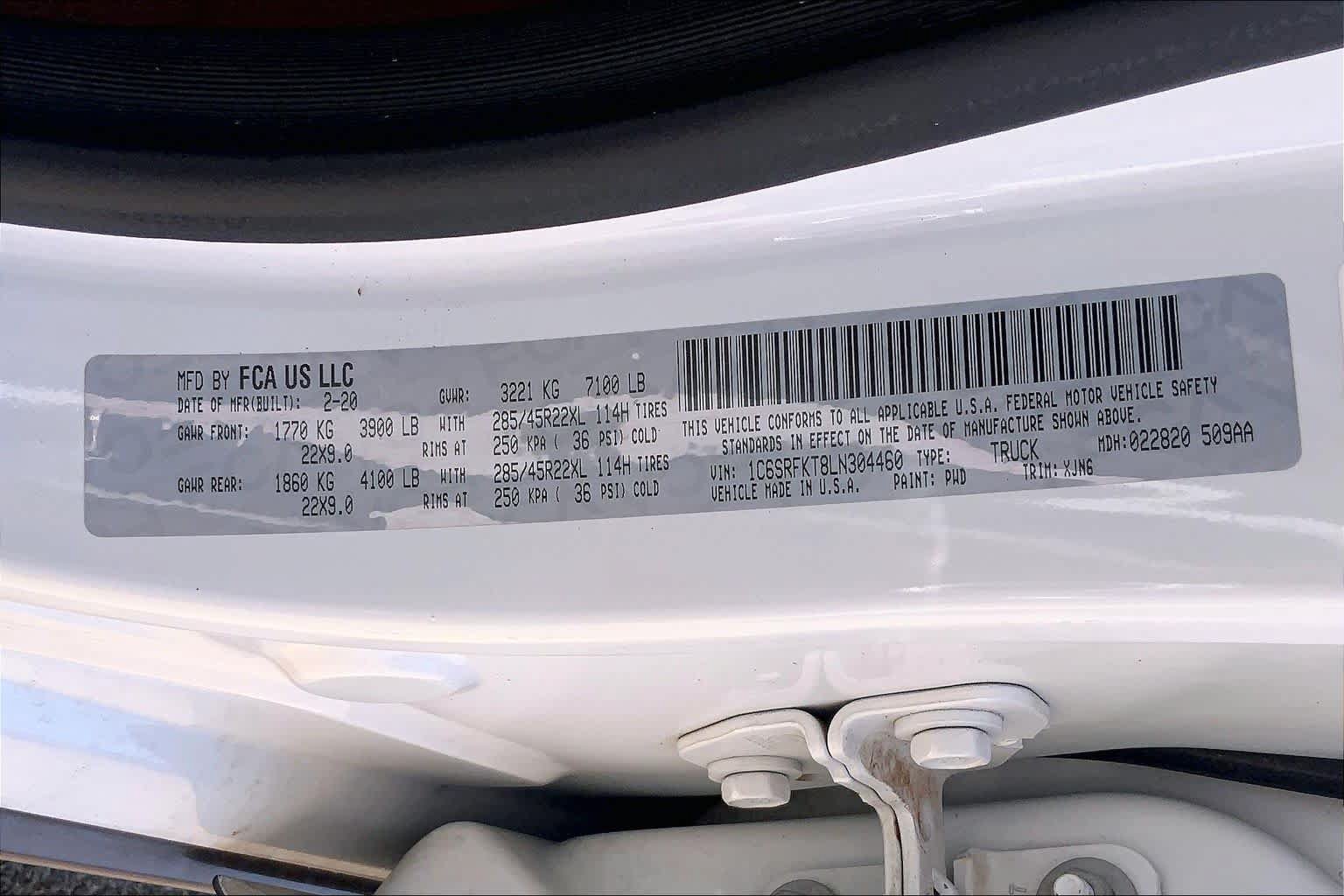 Used 2020 RAM 1500 Limited AWD/4WD image 37