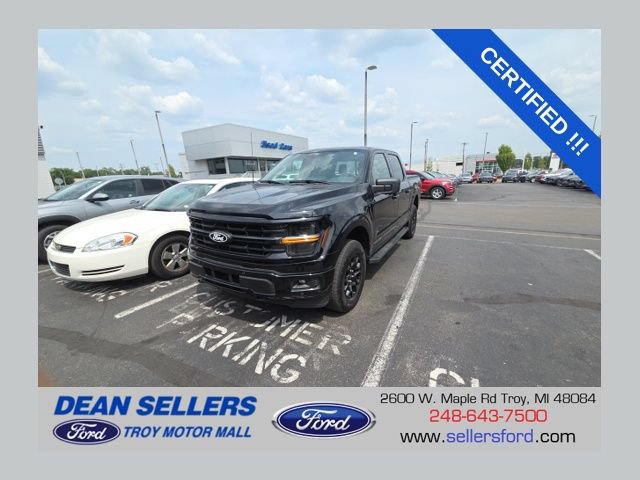 Certified 2024 Ford F150 XLT w/ Equipment Group 302A MID