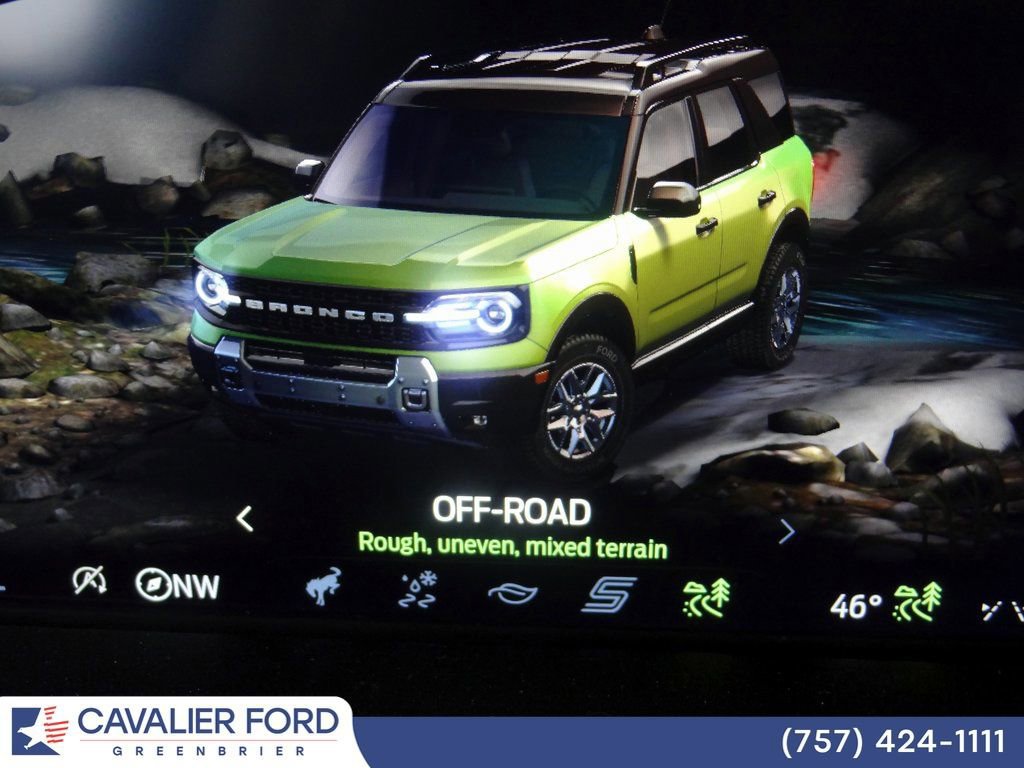 Certified 2025 Ford Bronco Sport Outer Banks w/ Outer Banks Tech Package+ image 4