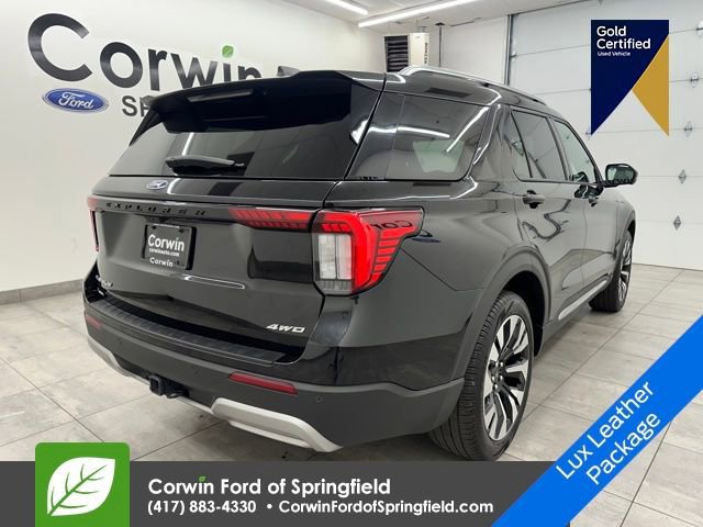 Certified 2025 Ford Explorer Platinum w/ LUX Leather Package image 2