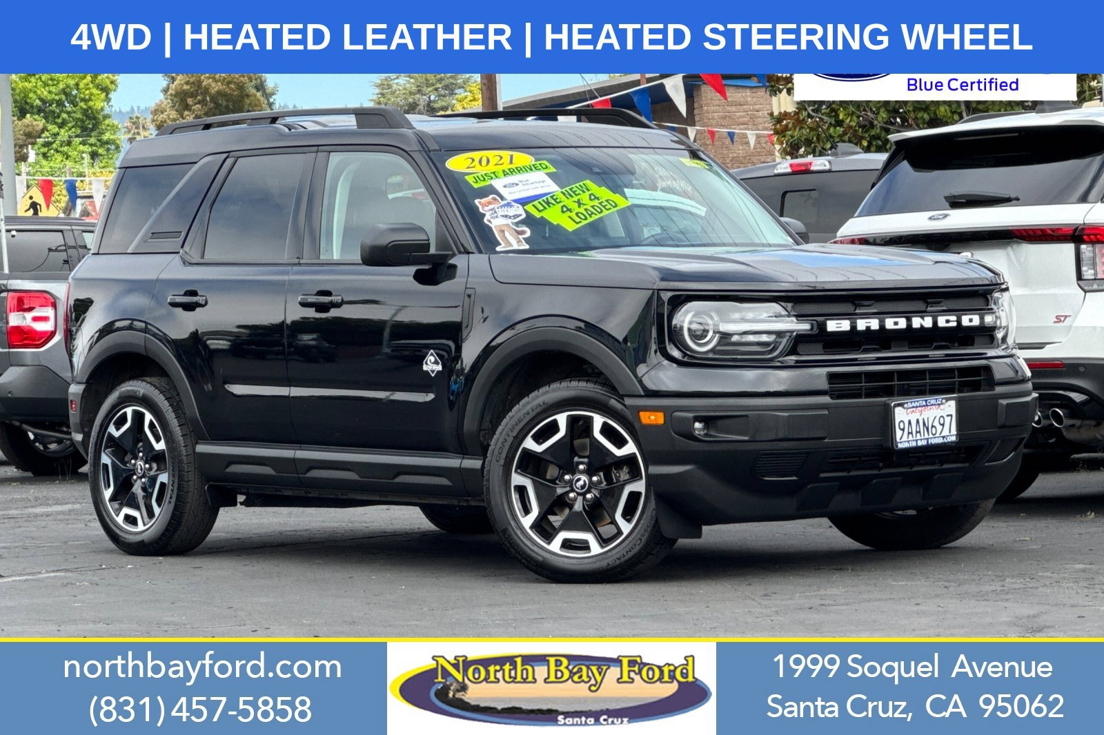 Certified 2021 Ford Bronco Sport Outer Banks