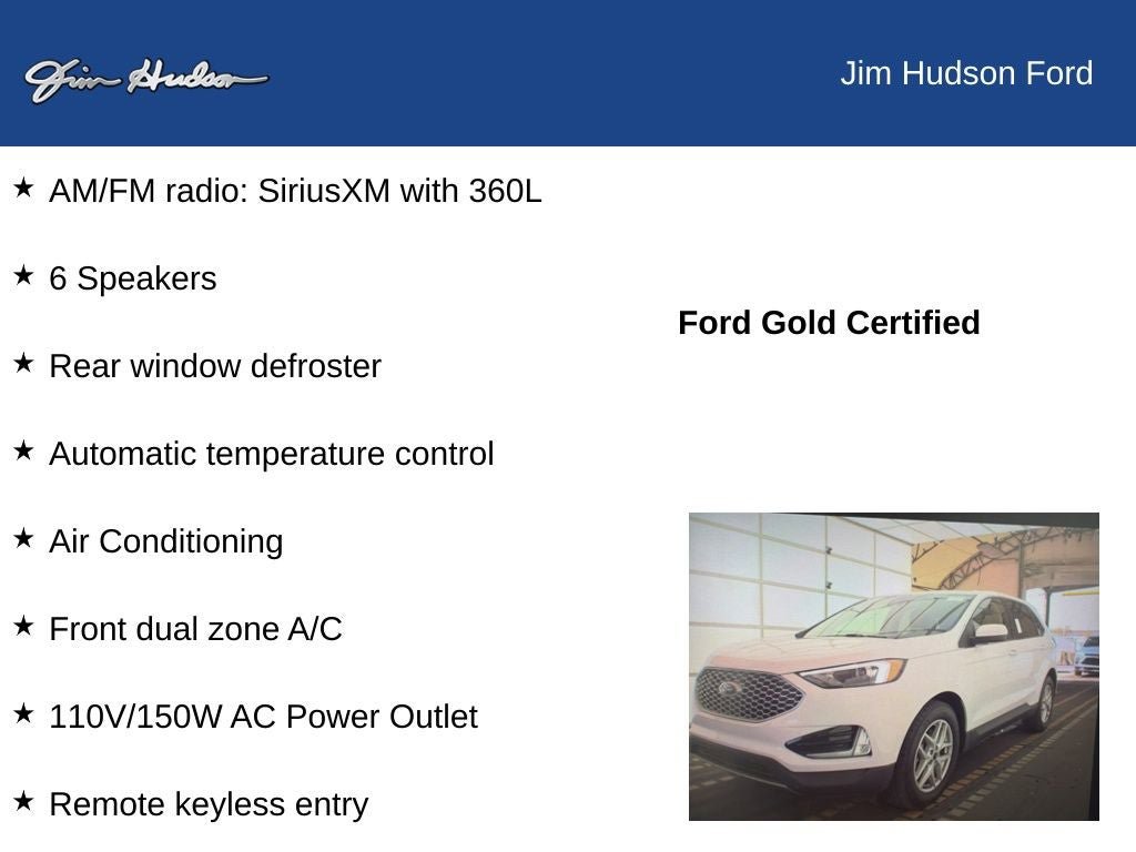 Certified 2023 Ford Edge SEL w/ Convenience Package AWD/4WD image 10