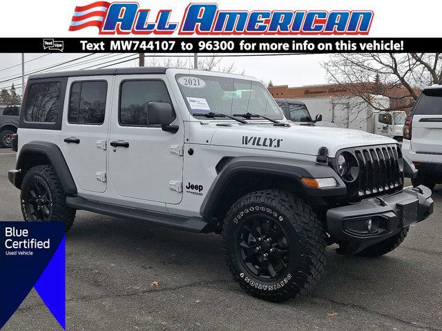 Used 2021 Jeep Wrangler Unlimited Sport image 1