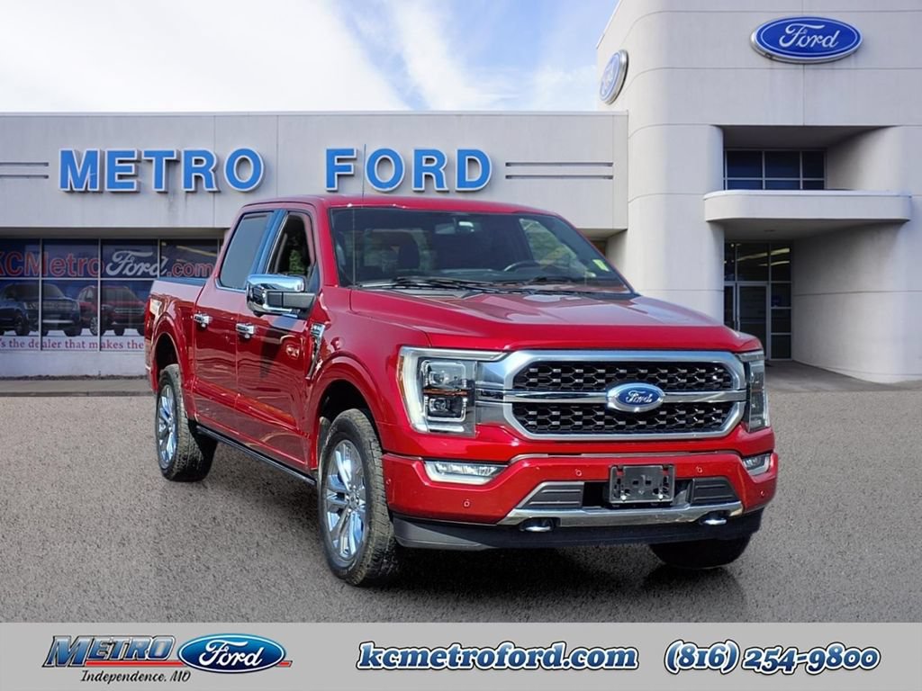 Certified 2022 Ford F150 Platinum w/ Equipment Group 701A High