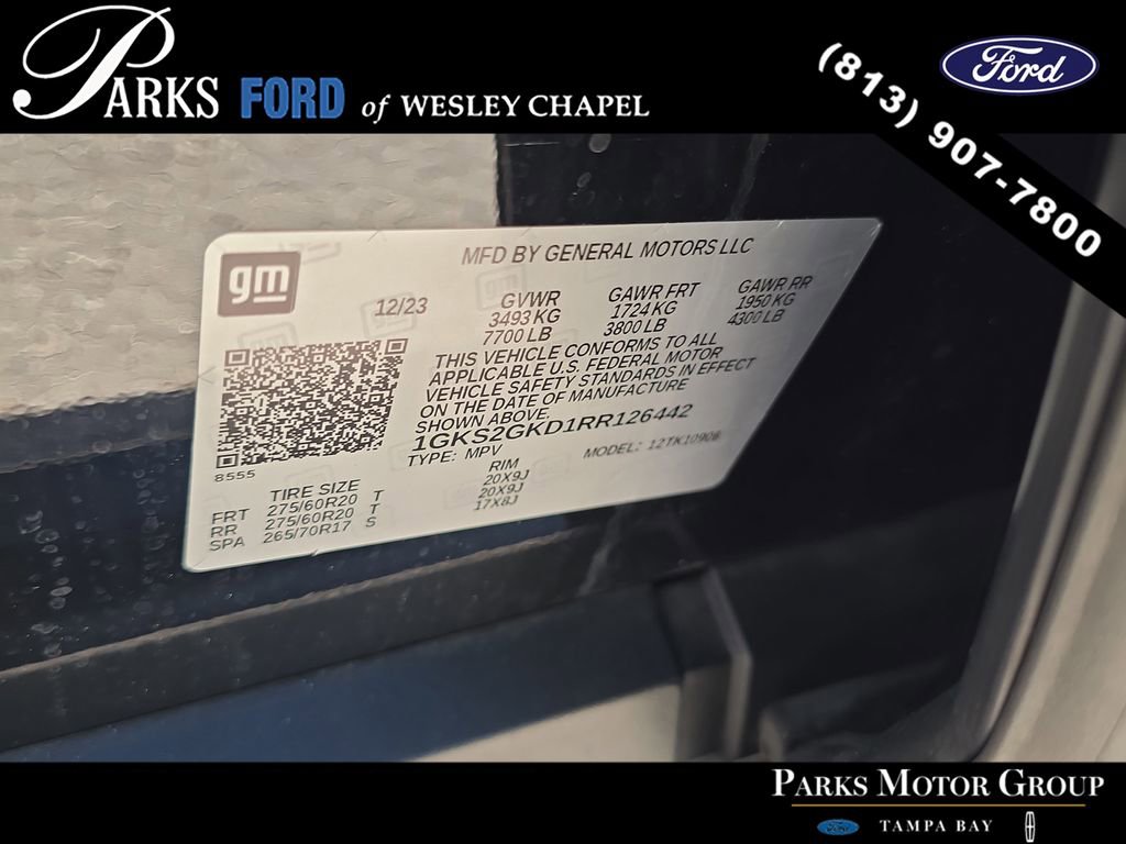 Used 2024 GMC Yukon XL SLT image 34