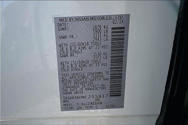 Used 2024 Nissan Pathfinder SV FWD image 36