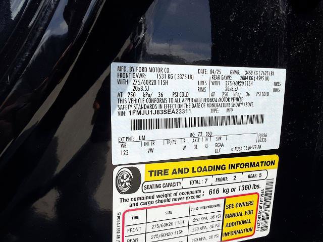 Certified 2025 Ford Expedition Active AWD/4WD image 32