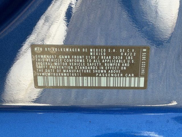 Used 2022 Volkswagen Jetta S FWD image 35