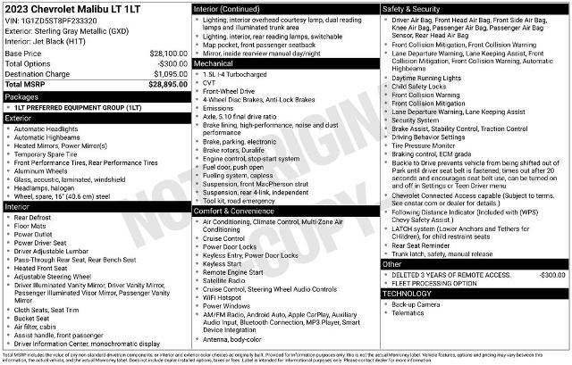 Used 2023 Chevrolet Malibu LT image 6