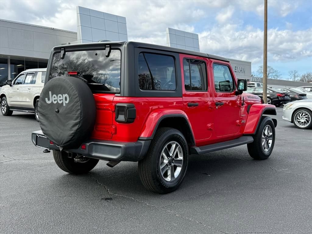 Used 2020 Jeep Wrangler Unlimited Sahara image 4