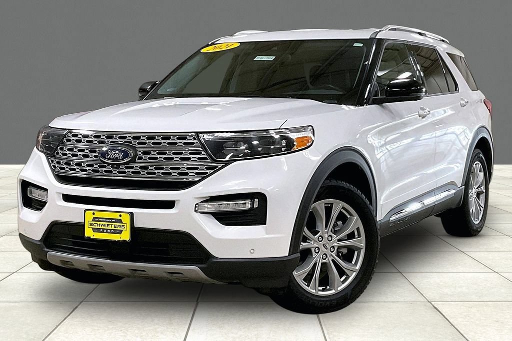Certified 2021 Ford Explorer Limited w/ Class III Trailer Tow Package AWD/4WD image 2