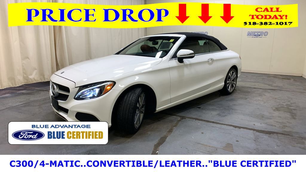 Used 2018 Mercedes-Benz C 300 4MATIC Cabriolet image 2