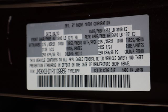 Used 2024 MAZDA CX-90 3.3 Turbo w/ Premium Plus Pkg AWD/4WD image 45