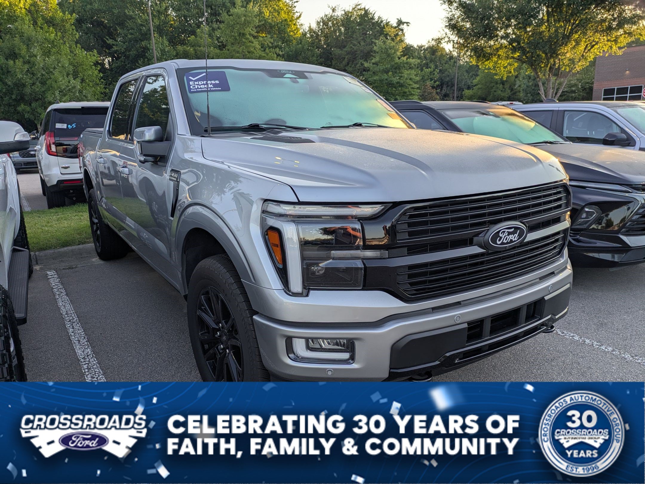 Certified 2025 Ford F150 Platinum w/ Equipment Group 702A High