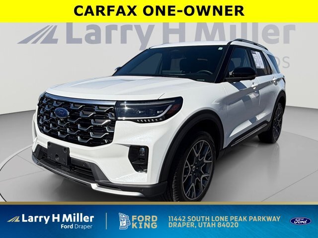 Certified 2025 Ford Explorer Platinum w/ Ultimate Package