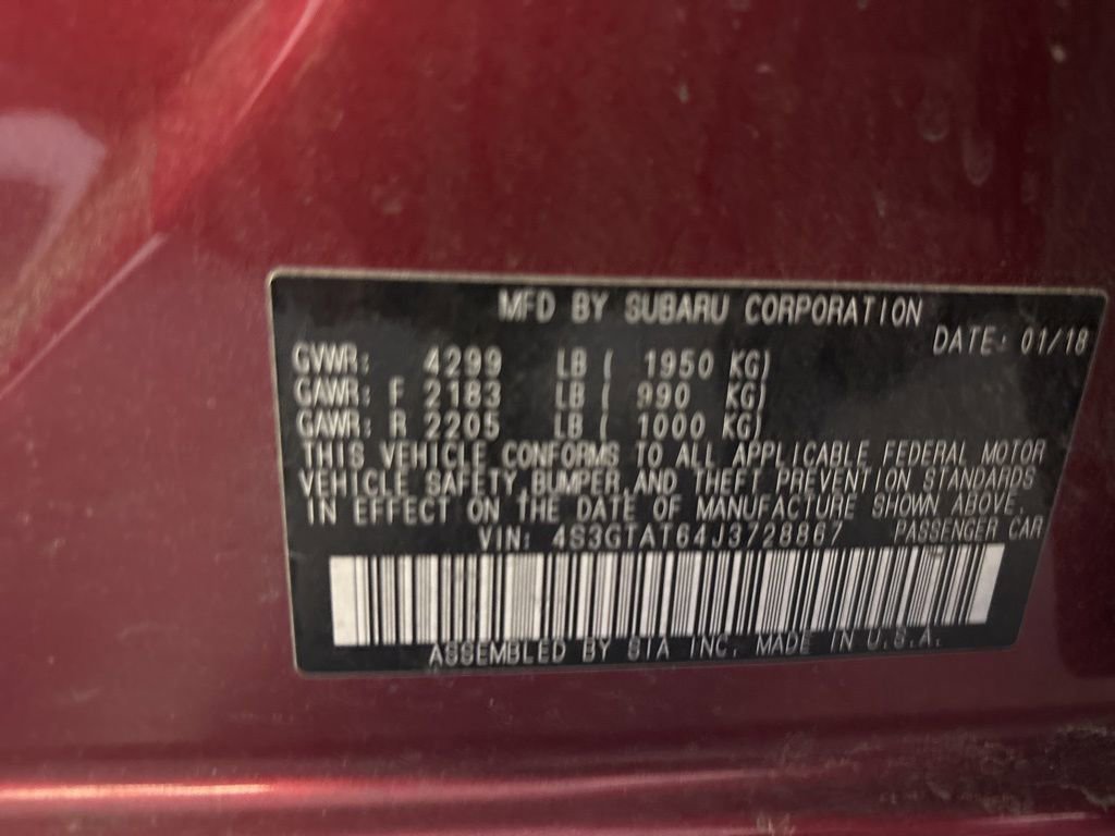 Used 2018 Subaru Impreza 2.0i Limited AWD/4WD image 5